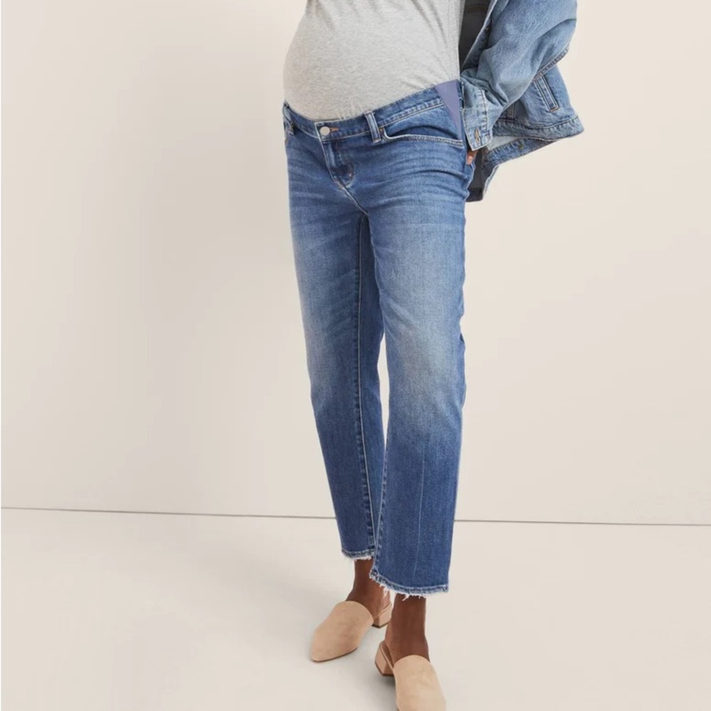 Hatch Maternity Boyfriend Jeans